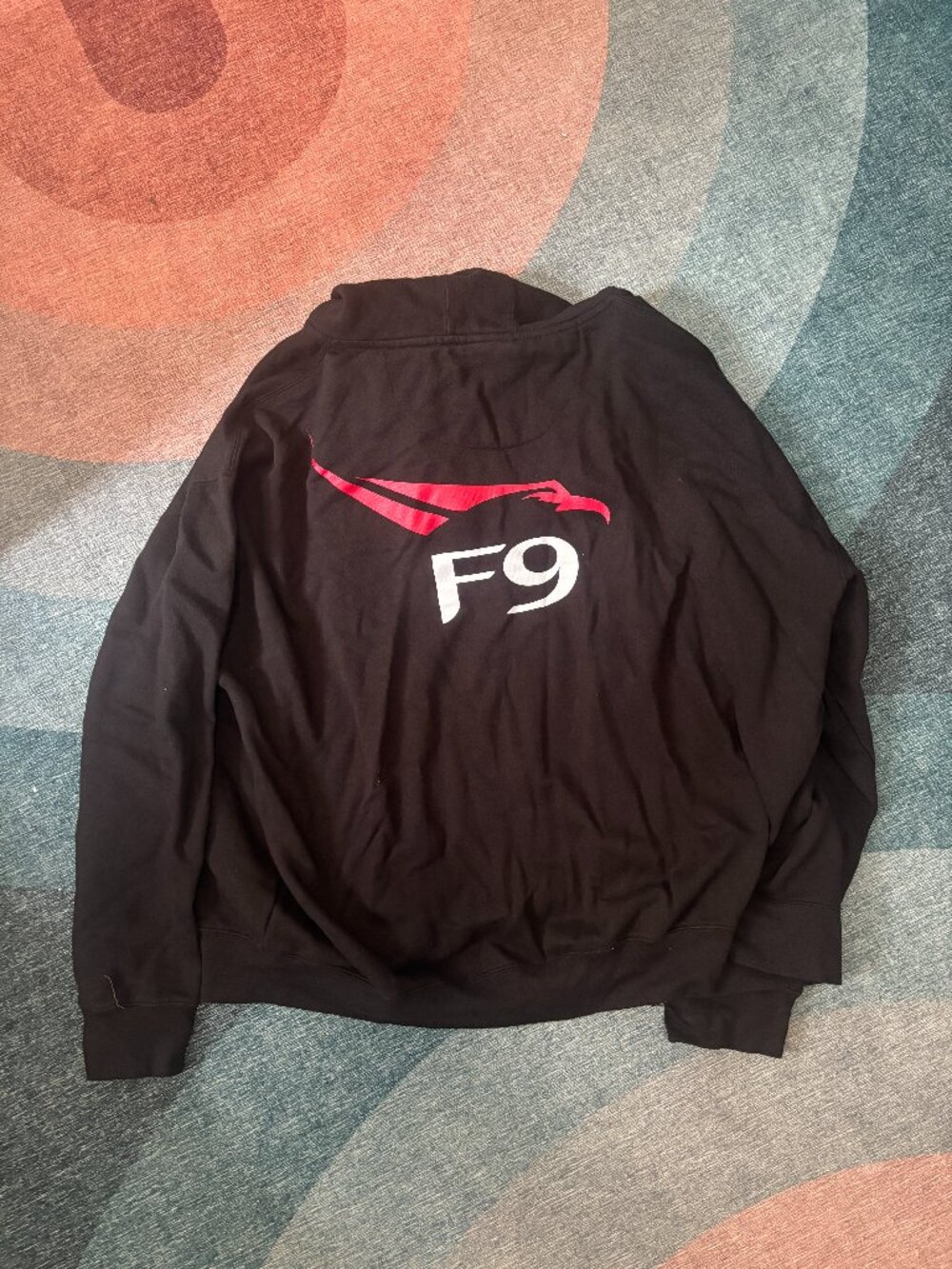 SpaceX F9 Falcon 9 Zip- Up Hoodie